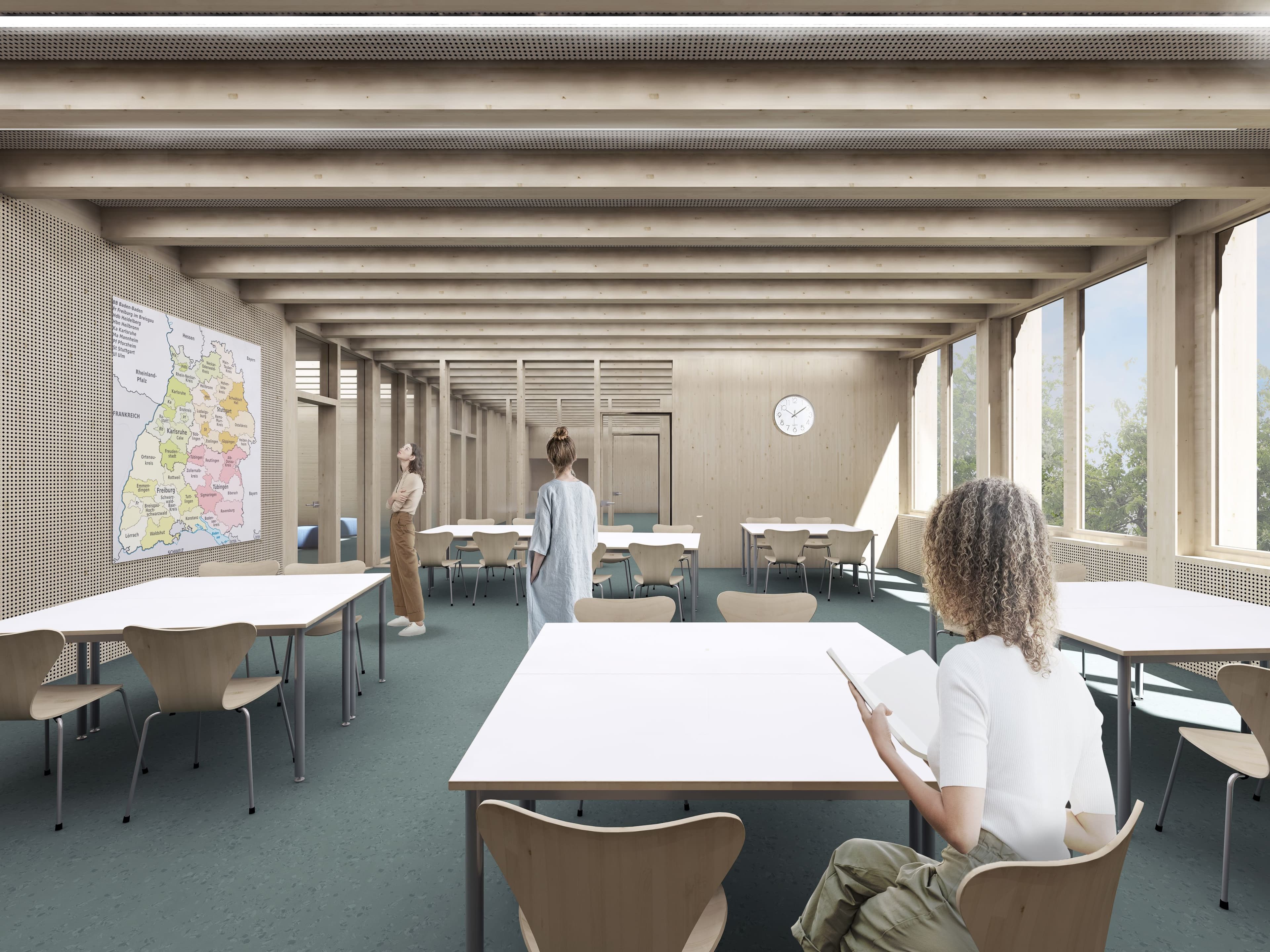 Visualisierung Klassenzimmer