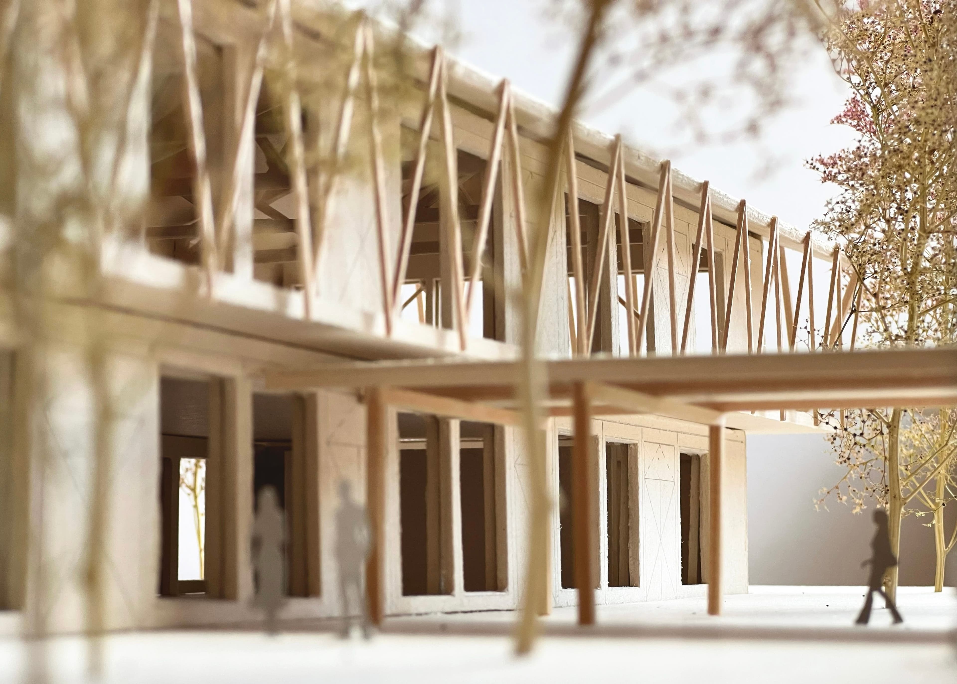 Holzbau Zentrum Schwarzwald Modell
