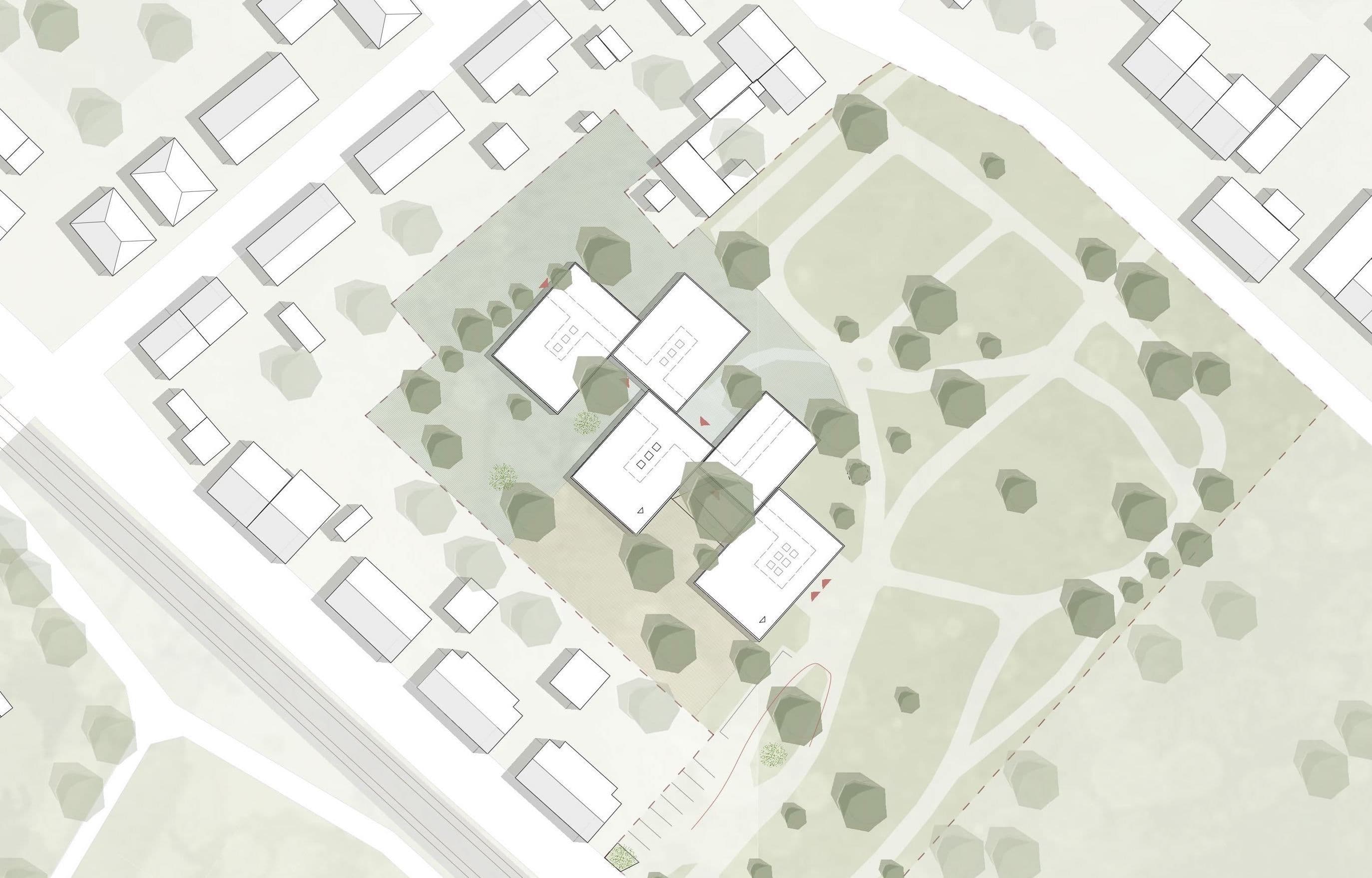 Kindertagesstätte Neckarkrotten Lageplan