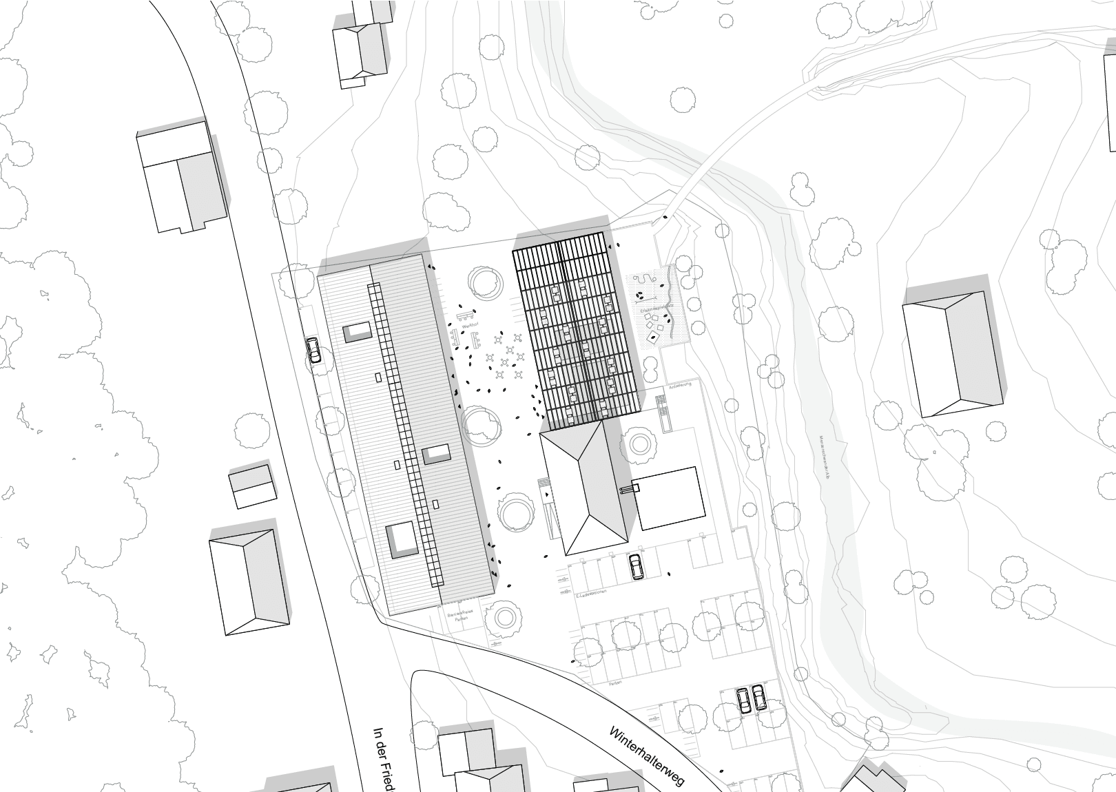 Holzbau Zentrum Schwarzwald Lageplan