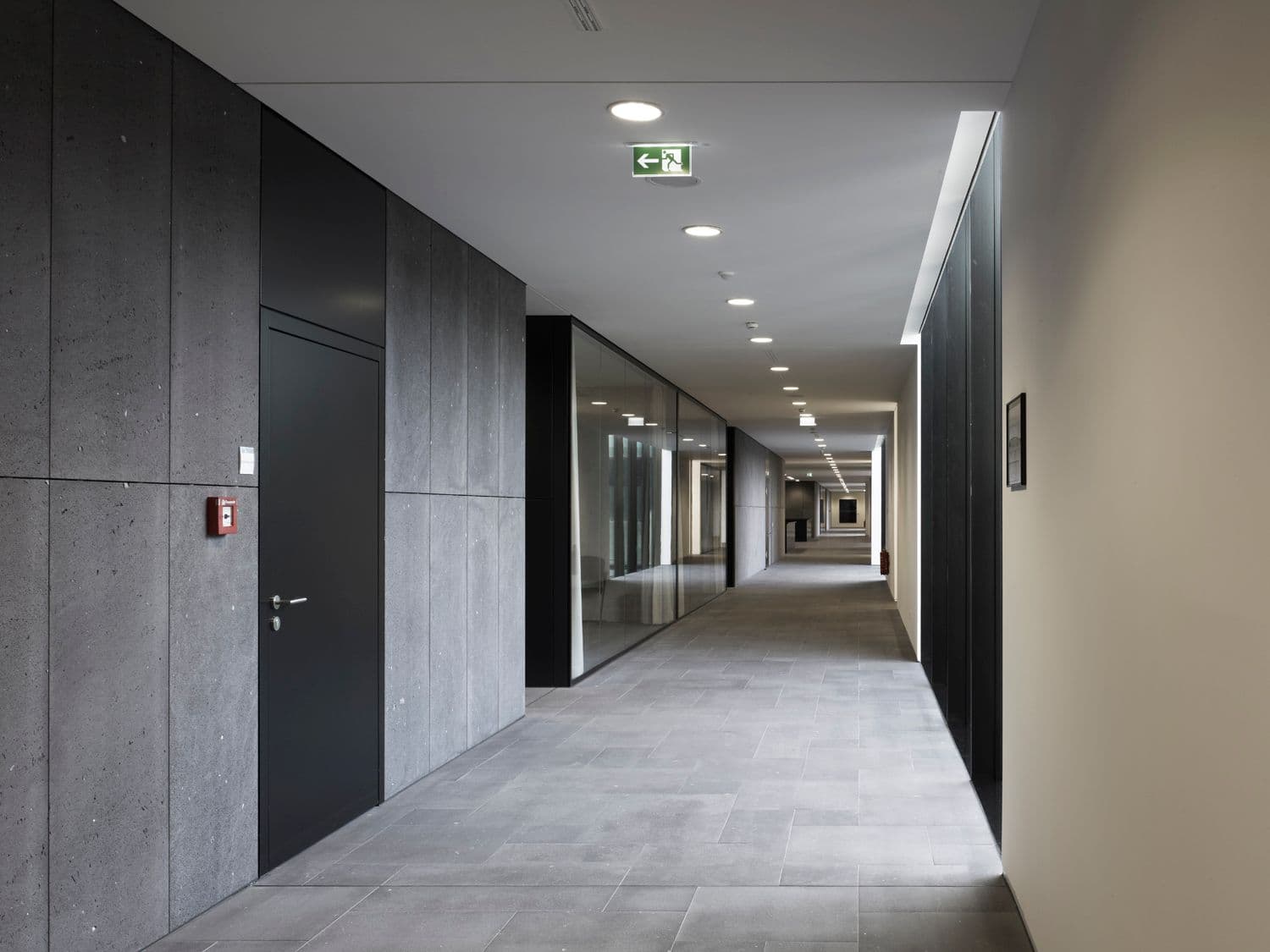 Institut für Transurane Karlsruhe Blick Flur