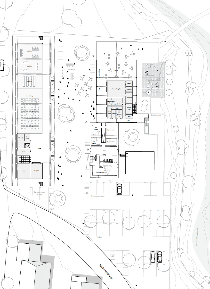 Holzbau Zentrum Schwarzwald Grundriss