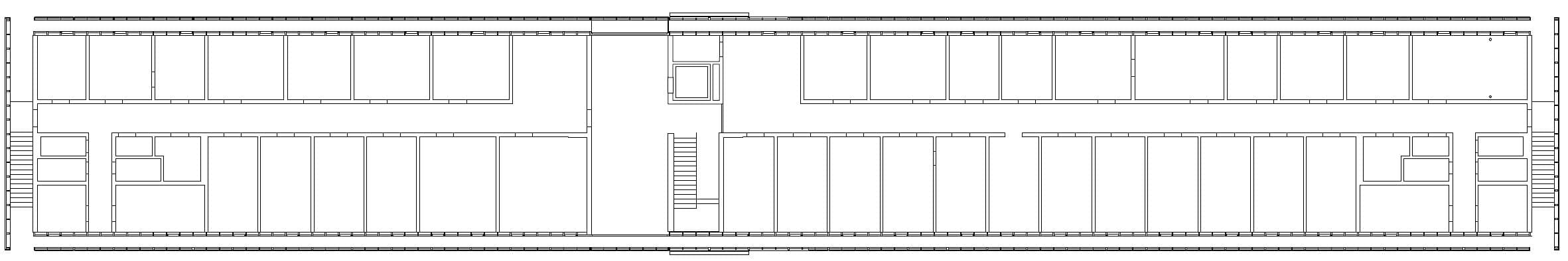 Verfügungs- und Funktionsgebäude Tübingen Grundriss EG